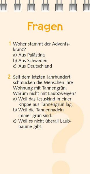 Produktbild: Br&auml;uche-Quiz