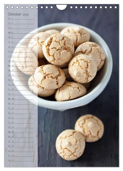 Produktbild: Geb&auml;ck und Kuchen K&uuml;chenplaner (Wandkalender 2026 DIN A4 hoch), CALVENDO Monatskalender