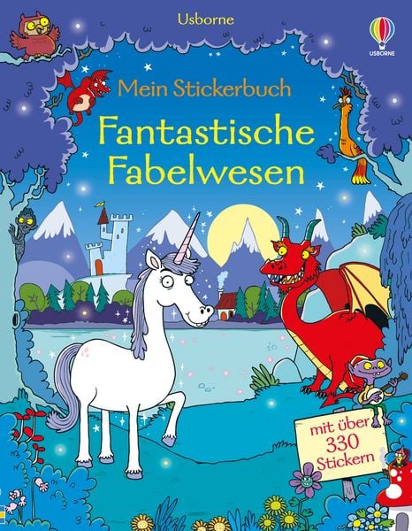 Produktbild: Mein Stickerbuch: Fantastische Fabelwesen