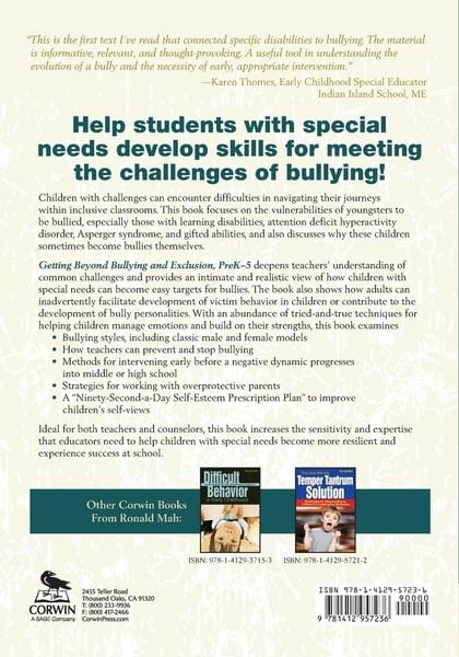 Produktbild: Getting Beyond Bullying and Exclusion, PreK-5