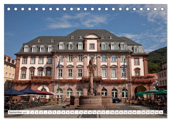 Produktbild: Baden-W&uuml;rttemberg - Heidelberg (Tischkalender 2027 DIN A5 quer), CALVENDO Monatskalender