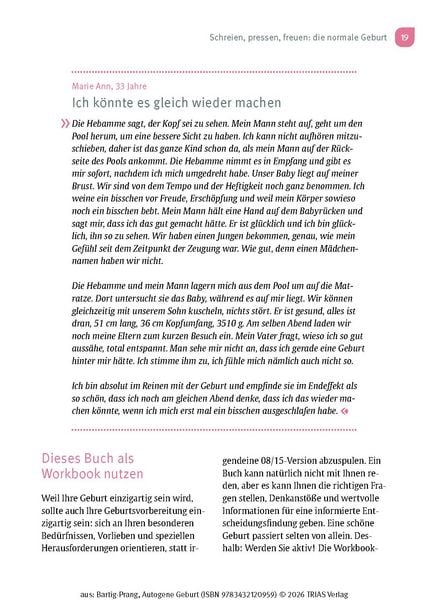 Produktbild: Autogene Geburt