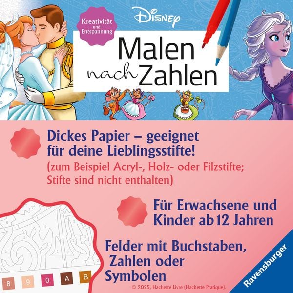 Produktbild: Disney - Malen nach Zahlen: Classics