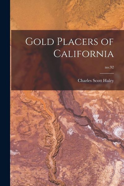 Produktbild: Gold Placers of California; no.92