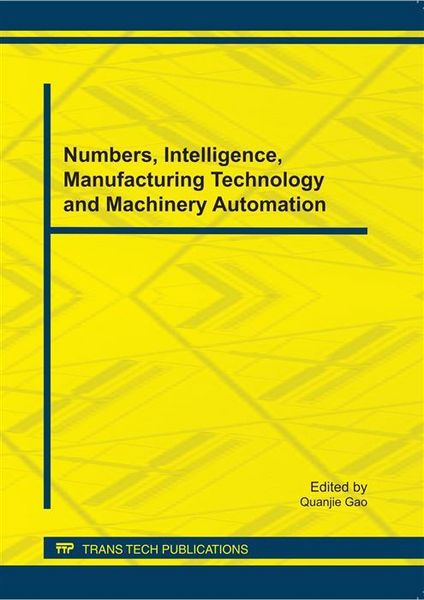Produktbild: Numbers, Intelligence, Manufacturing Technology and Machinery Automation