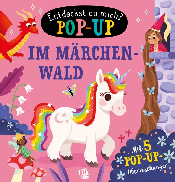 Produktbild: Im M&auml;rchenwald - Entdeckst du mich? Pop-up-Buch - Pappbilderbuch mit bunten Pop-ups und lustigen Reimen