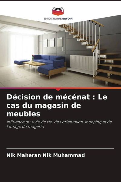 Produktbild: D&eacute;cision de m&eacute;c&eacute;nat : Le cas du magasin de meubles