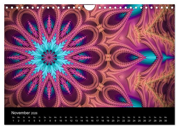 Produktbild: mandala-art (Wandkalender 2026 DIN A4 quer), CALVENDO Monatskalender
