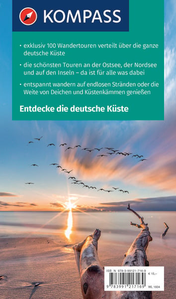 Produktbild: KOMPASS Wanderlust Deutsche K&uuml;ste