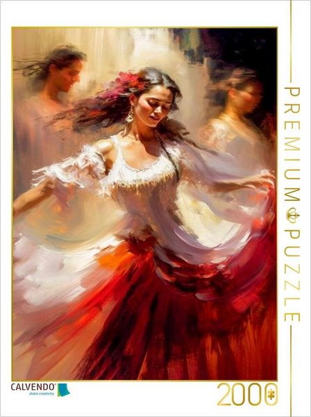 Produktbild: CALVENDO Puzzle Tanzen ist Leidenschaft | 2000 Teile Lege-Gr&ouml;&szlig;e 90x67cm Foto-Puzzle f&uuml;r gl&uuml;ckliche Stunden