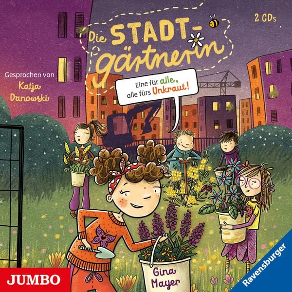 Produktbild: Die Stadtg&auml;rtnerin: Eine f&uuml;r Alle, Alle f&uuml;rs Unkra, 2 Audio-CD