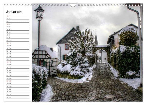 Produktbild: Die sch&ouml;nsten Orte der Eifel (Wandkalender 2026 DIN A3 quer), CALVENDO Monatskalender