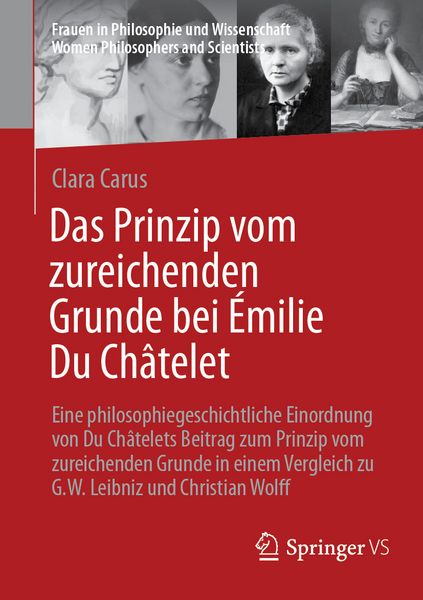 Produktbild: Das Prinzip vom zureichenden Grunde bei &Eacute;milie Du Ch&acirc;telet