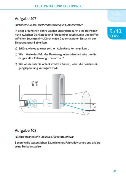 Produktbild: Klett 200 Physik&uuml;bungen wie in der Schule Klasse 7 - 10