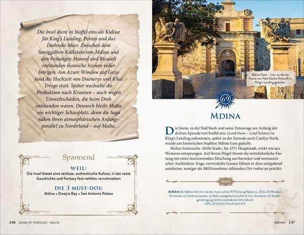 Produktbild: Der inoffizielle Game of Thrones Reisef&uuml;hrer
