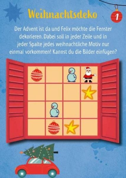 Produktbild: R&auml;tseladventskalender for Kids 2