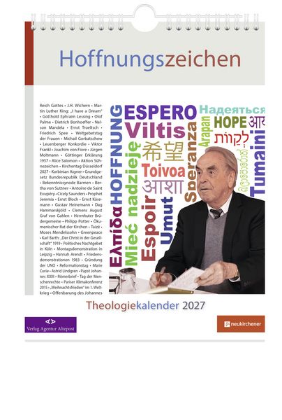 Produktbild: Hoffnungszeichen - Theologiekalender 2027