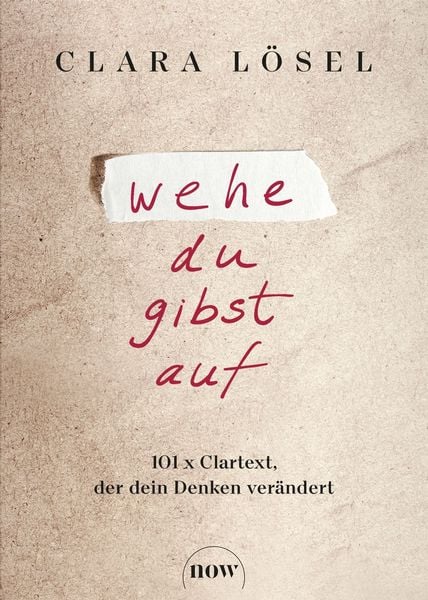 Produktbild: Wehe du gibst auf