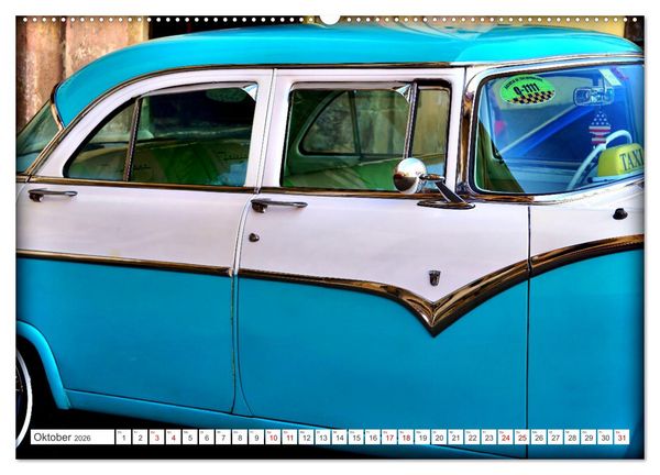 Produktbild: FAIRLANE '55 (hochwertiger Premium Wandkalender 2026 DIN A2 quer), Kunstdruck in Hochglanz