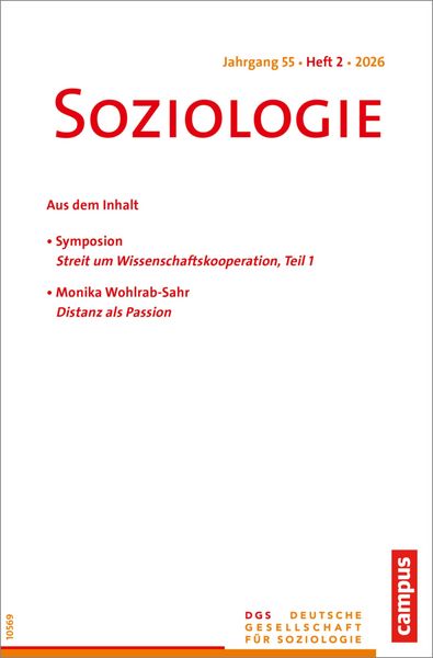 Produktbild: Soziologie 1/2026