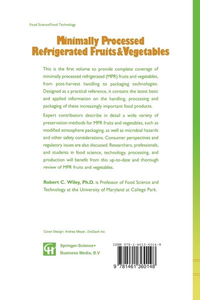 Produktbild: Minimally Processed Refrigerated Fruits & Vegetables
