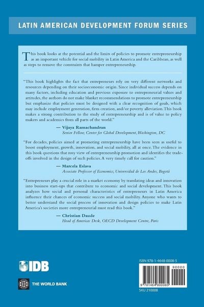 Produktbild: Entrepreneurship in Latin America