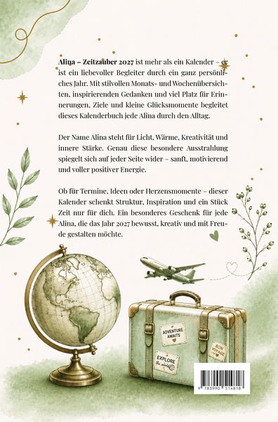 Produktbild: Alina Kalender 2027 - Zeitzauber