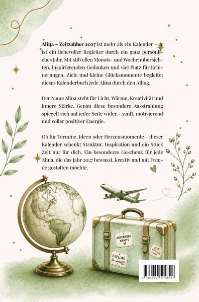 Produktbild: Alina Kalender 2027 - Zeitzauber