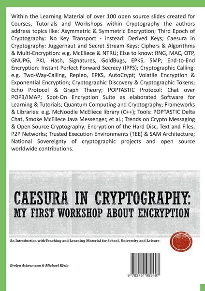 Produktbild: Caesura in Cryptography [Paperback]