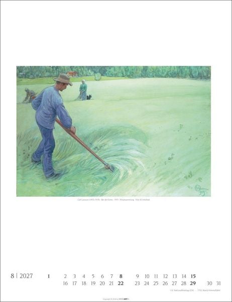 Produktbild: Carl Larsson Kalender 2027