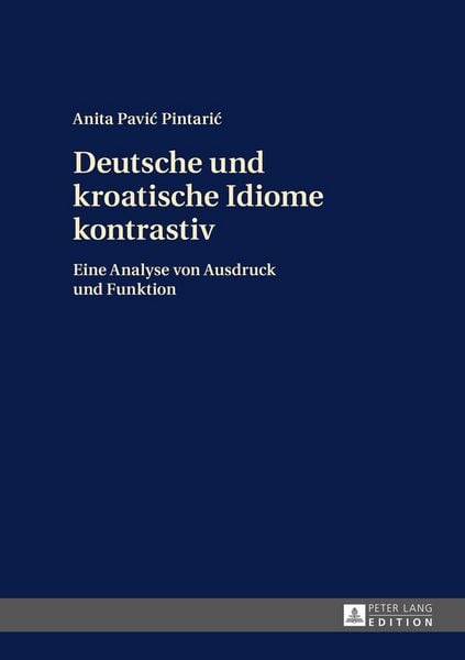 Produktbild: Deutsche und kroatische Idiome kontrastiv
