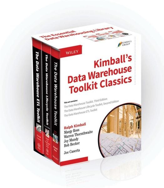 Produktbild: Kimball's Data Warehouse Toolkit Classics, 3 Volume Set