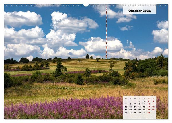 Produktbild: Rh&ouml;ner R&ouml;schen - ein Sommerm&auml;rchen in der Hochrh&ouml;n (Wandkalender 2026 DIN A2 quer), CALVENDO Monatskalender
