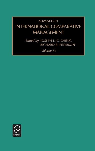 Produktbild: Advances in International Comparative Management