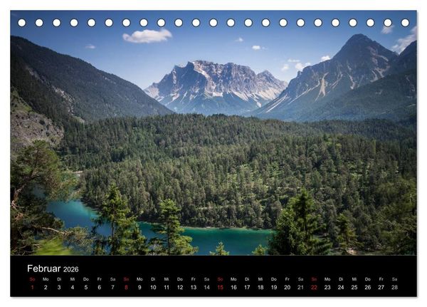 Produktbild: Meine Sicht der Alpen (Tischkalender 2026 DIN A5 quer), CALVENDO Monatskalender