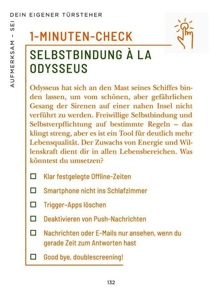 Produktbild: Die 1-Minuten-Strategie gegen Overthinking