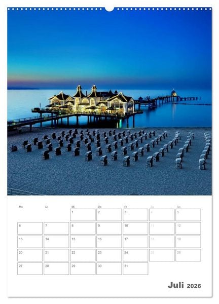 Produktbild: Typisch R&uuml;gen / Planer (Wandkalender 2026 DIN A2 hoch), CALVENDO Monatskalender