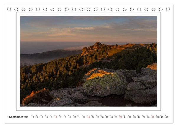 Produktbild: Rund um den Gro&szlig;en Arber (Tischkalender 2026 DIN A5 quer), CALVENDO Monatskalender