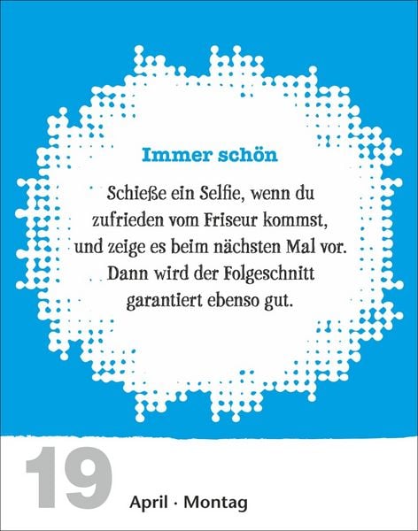 Produktbild: Lifehacks Tagesabrei&szlig;kalender 2027 - Der hilfreichste Kalender aller Zeiten