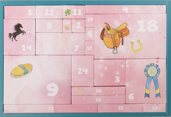 Produktbild: Pferdegl&uuml;ck - Der kreative Adventskalender. 24 &Uuml;berraschungen f&uuml;r Pferde-Fans