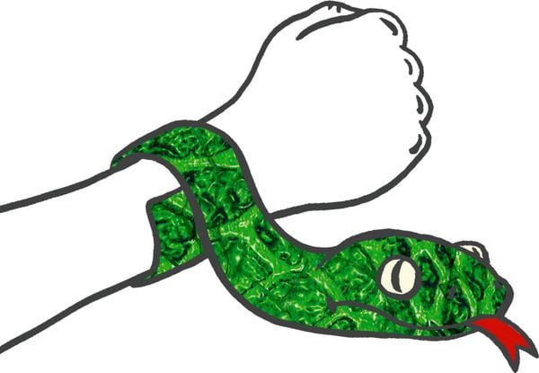 Produktbild: Schlangen-Schnapparmband Wild+Cool