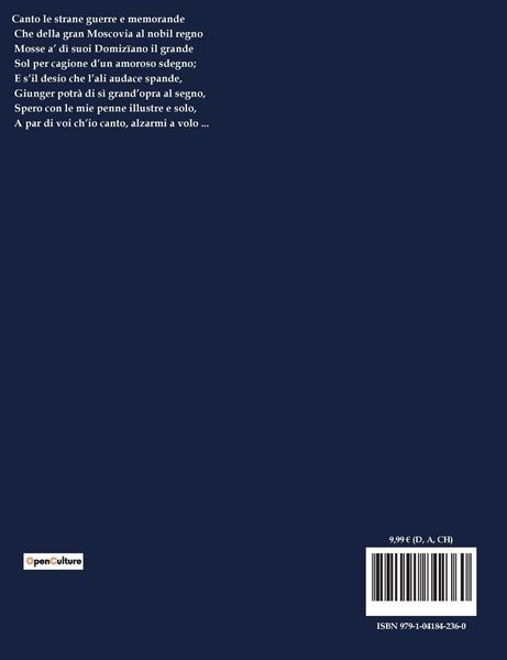 Produktbild: La moscheide overo Domiziano il moschicida