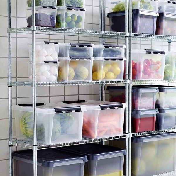 Produktbild: Orthex 3462050 Aufbewahrungsbox (L x B x H) 60 x 40 x 35cm Grau 1St.
