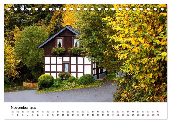 Produktbild: Westfeld-Ohlenbach - Wir feiern 50 Jahre Bundesgolddorf (Tischkalender 2026 DIN A5 quer), CALVENDO Monatskalender