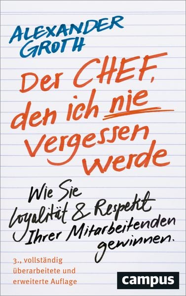 Produktbild: Der Chef, den ich nie vergessen werde