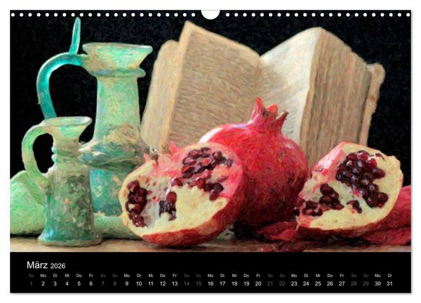 Produktbild: Neue alte Stillleben (Wandkalender 2026 DIN A3 quer), CALVENDO Monatskalender