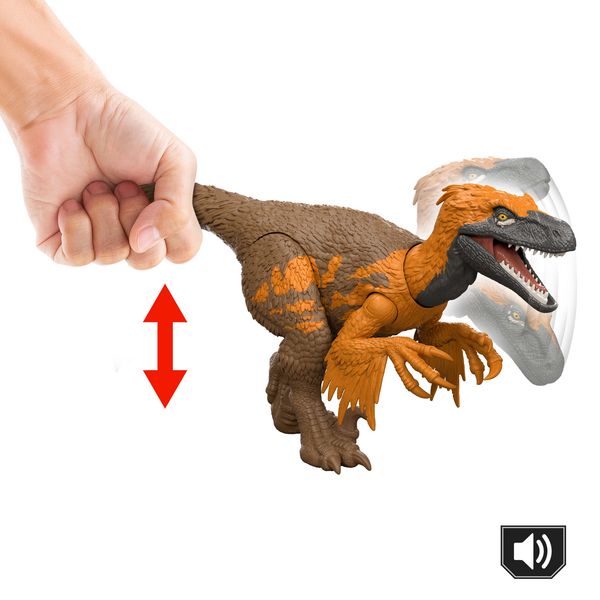 Produktbild: Jurassic World Wild Roar Utahraptor