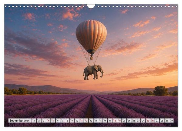 Produktbild: Eine Reise getragen von Träumen (Wandkalender 2027 DIN A3 quer), CALVENDO Monatskalender
