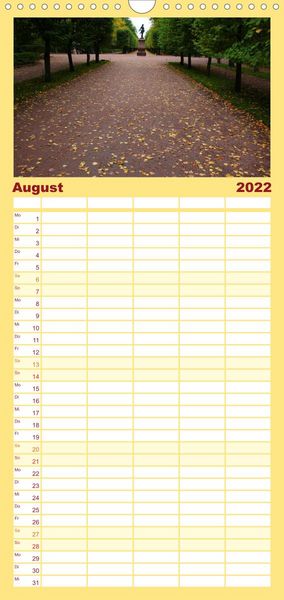 Produktbild: Familienplaner Sankt Petersburg (Wandkalender 2022 , 21 cm x 45 cm, hoch)