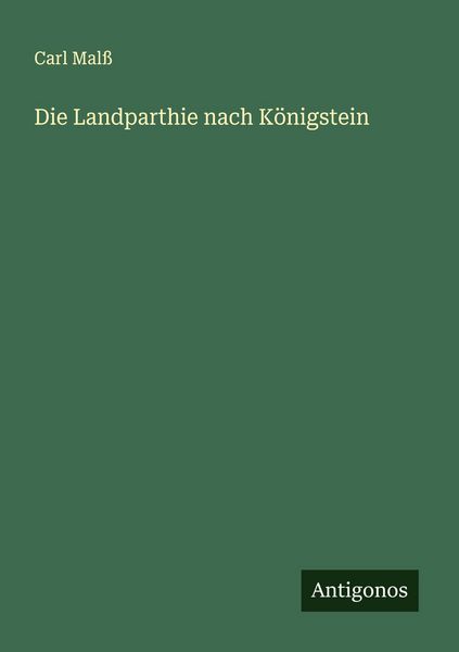Produktbild: Die Landparthie nach K&ouml;nigstein